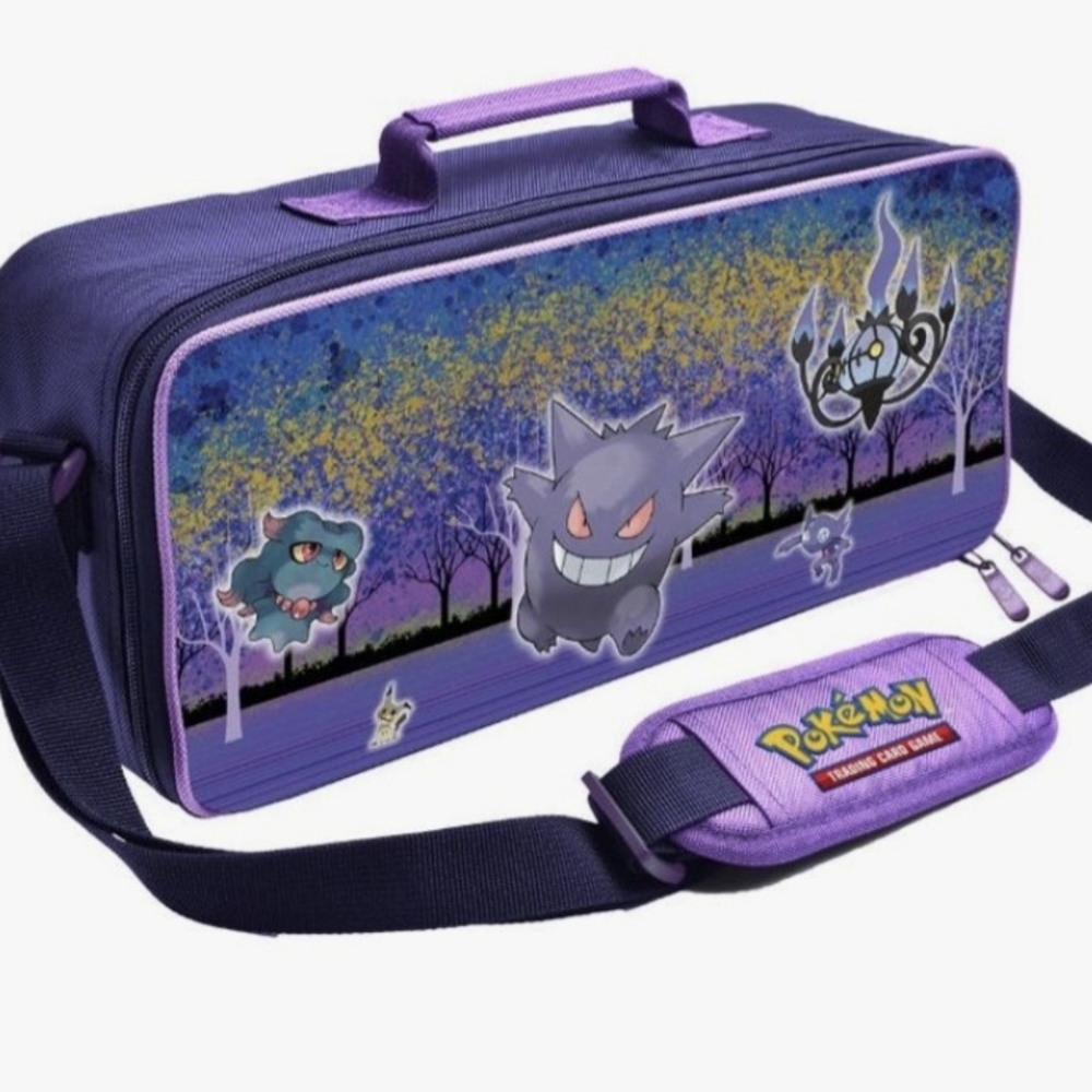 Pokemon Purple and Black Toy Storage Case